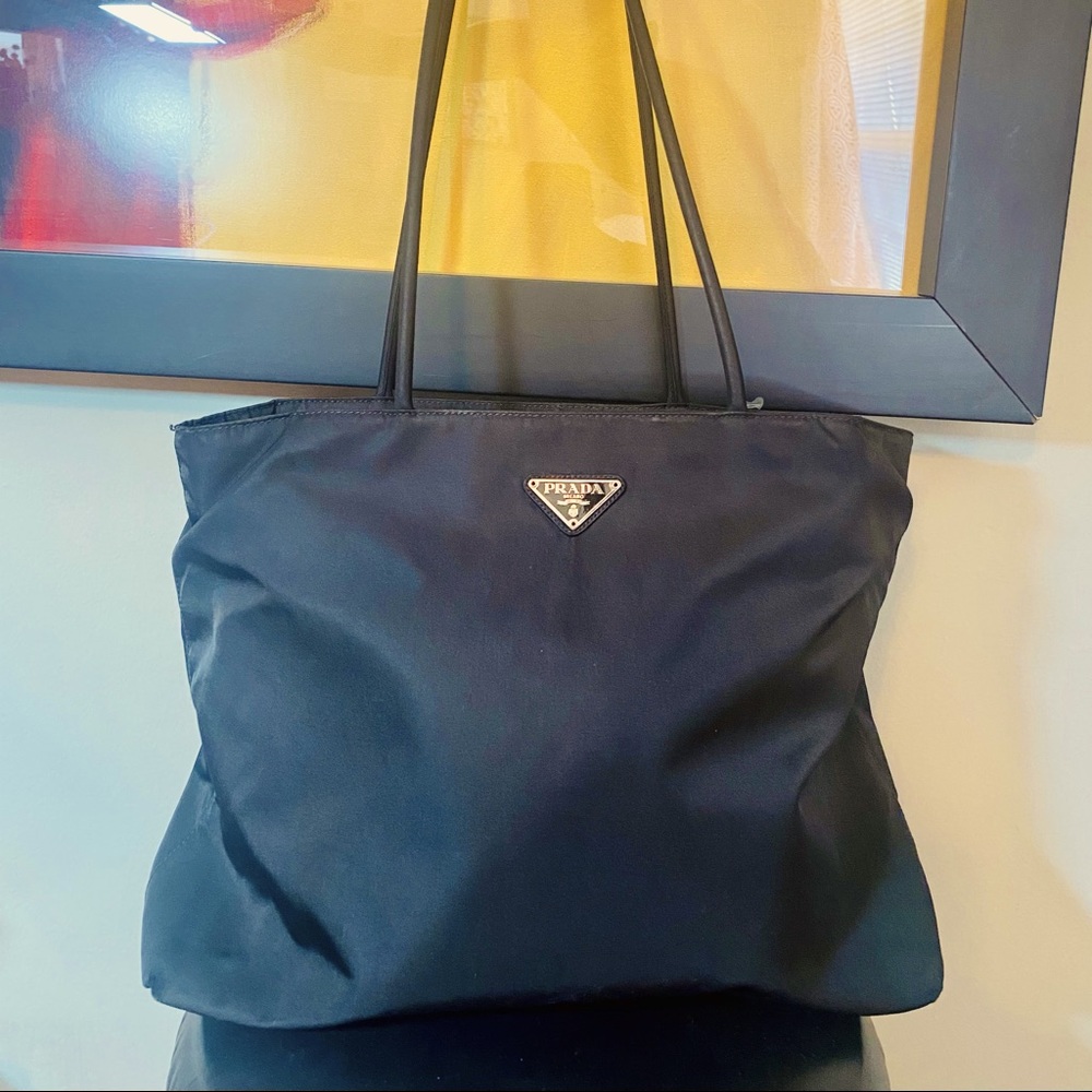 Prada Nylon Tote Bag Purse